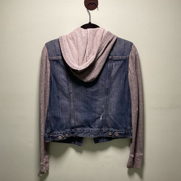 EXPRESS- Jean Denim Trucker Jacket- Size Small. - Picture 4 of 4